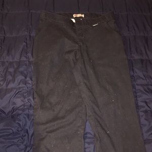 Black/navy khaki pants
